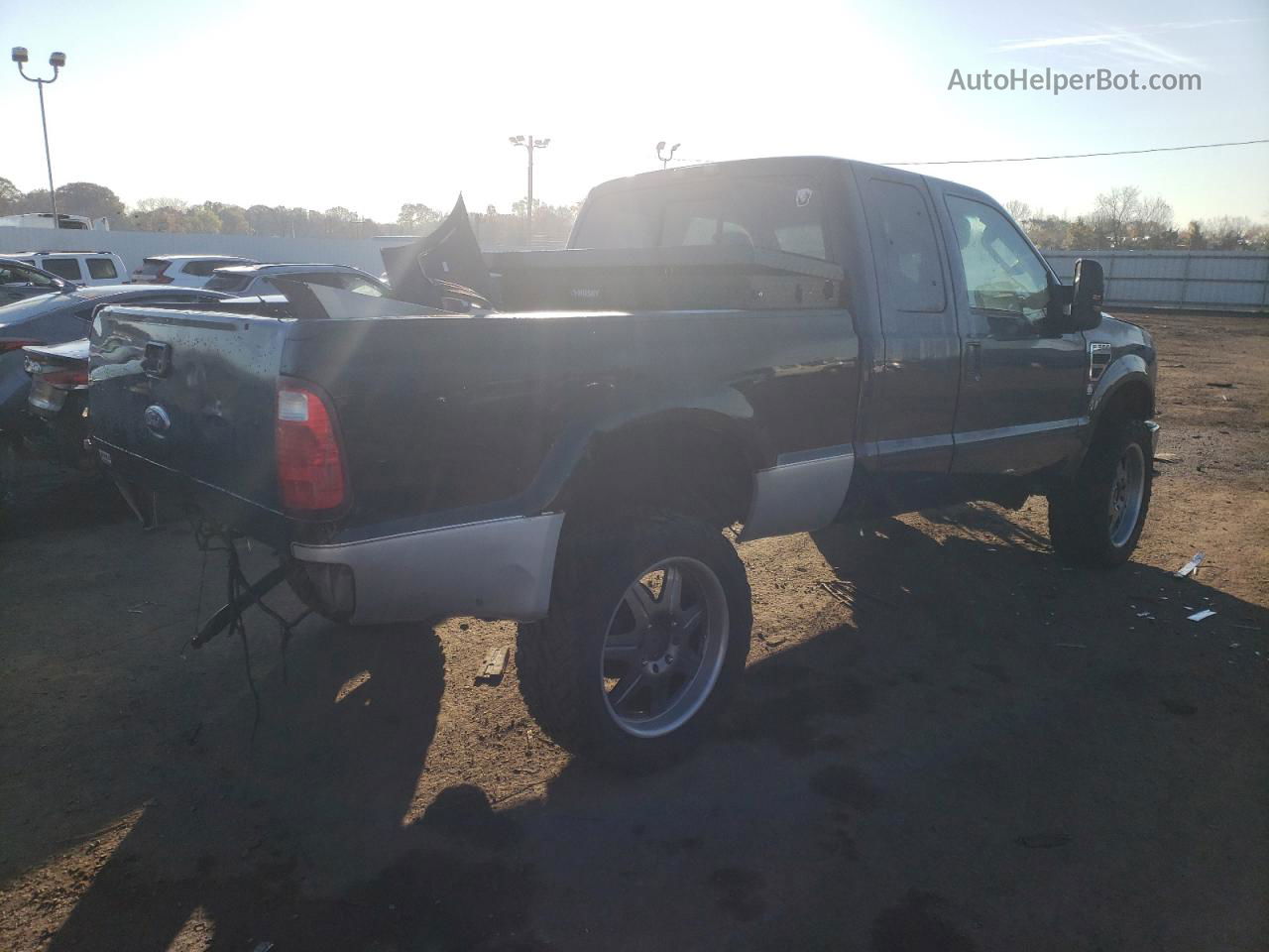 2008 Ford F350 Srw Super Duty Blue vin: 1FTWX31R38EA72152