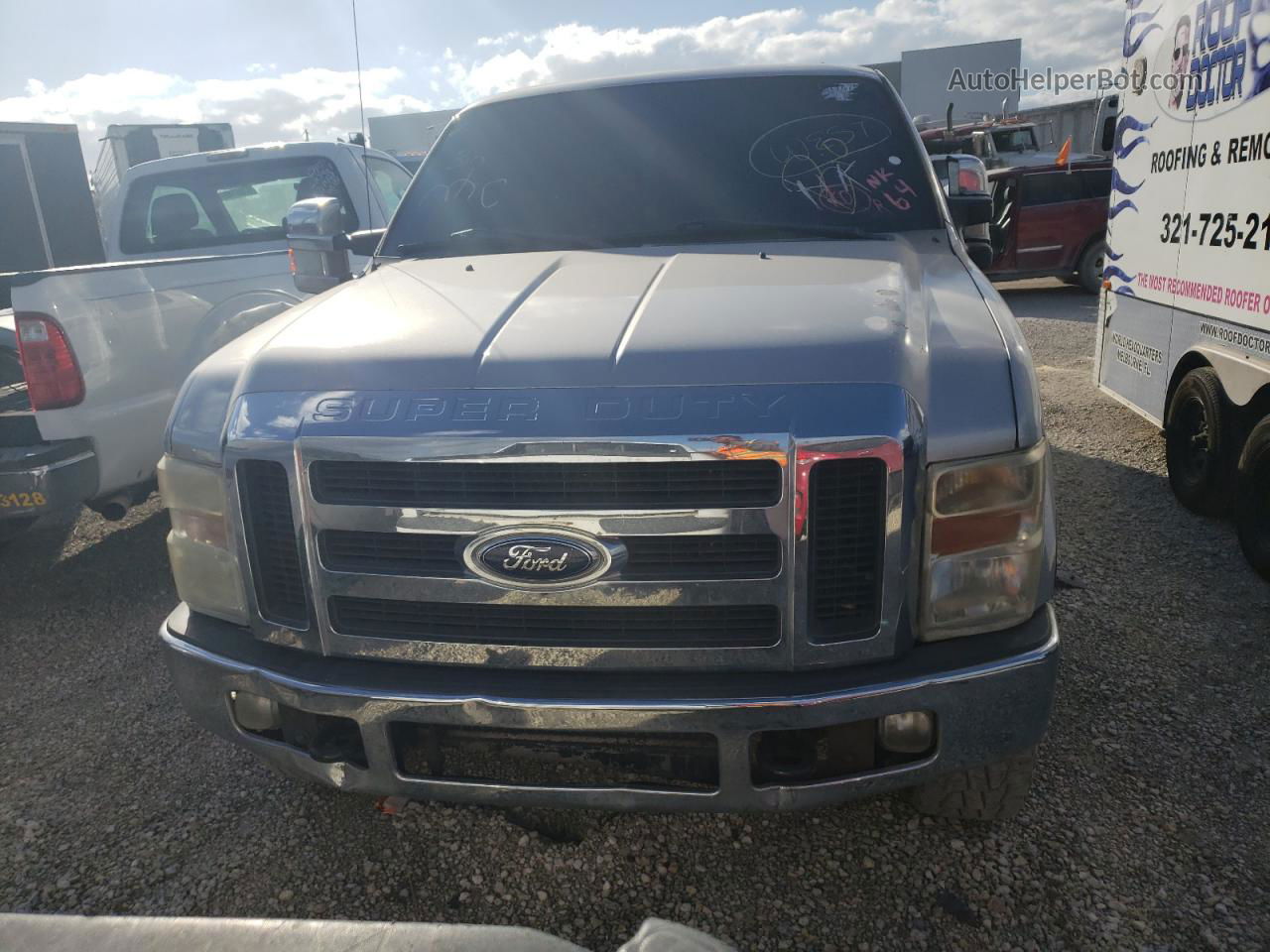 2008 Ford F350 Srw Super Duty Silver vin: 1FTWX31R78EA21186