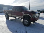 2008 Ford F350 Srw Super Duty Burgundy vin: 1FTWX31R98EA45442