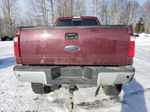 2008 Ford F350 Srw Super Duty Burgundy vin: 1FTWX31R98EA45442