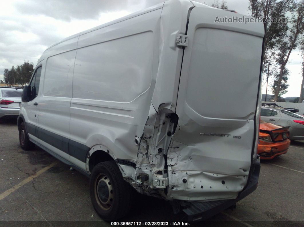 2020 Ford Transit-150 Cargo Van White vin: 1FTYE1C86LKB43801