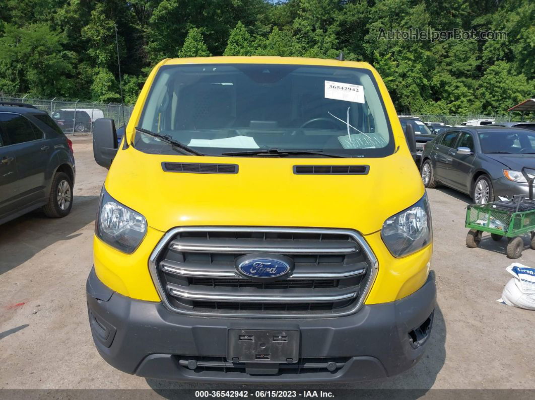 2020 Ford Transit Cargo Van   Yellow vin: 1FTYE1Y82LKA02748