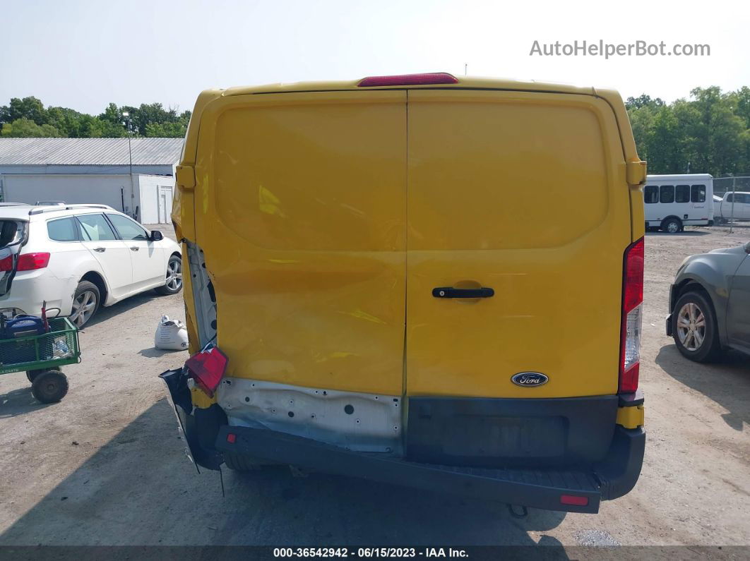 2020 Ford Transit Cargo Van   Yellow vin: 1FTYE1Y82LKA02748