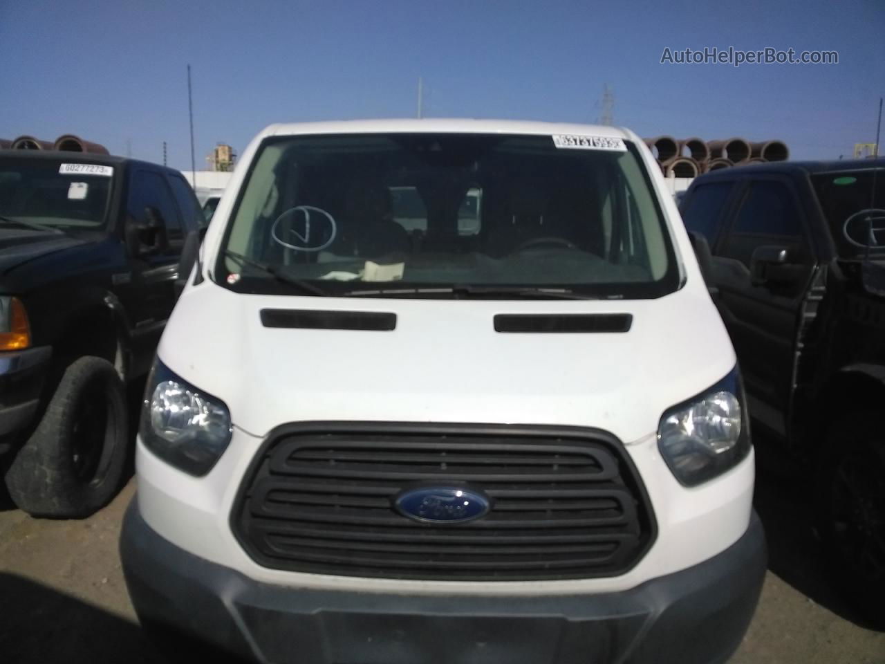 2018 Ford Transit T-150 White vin: 1FTYE1YMXJKA35359