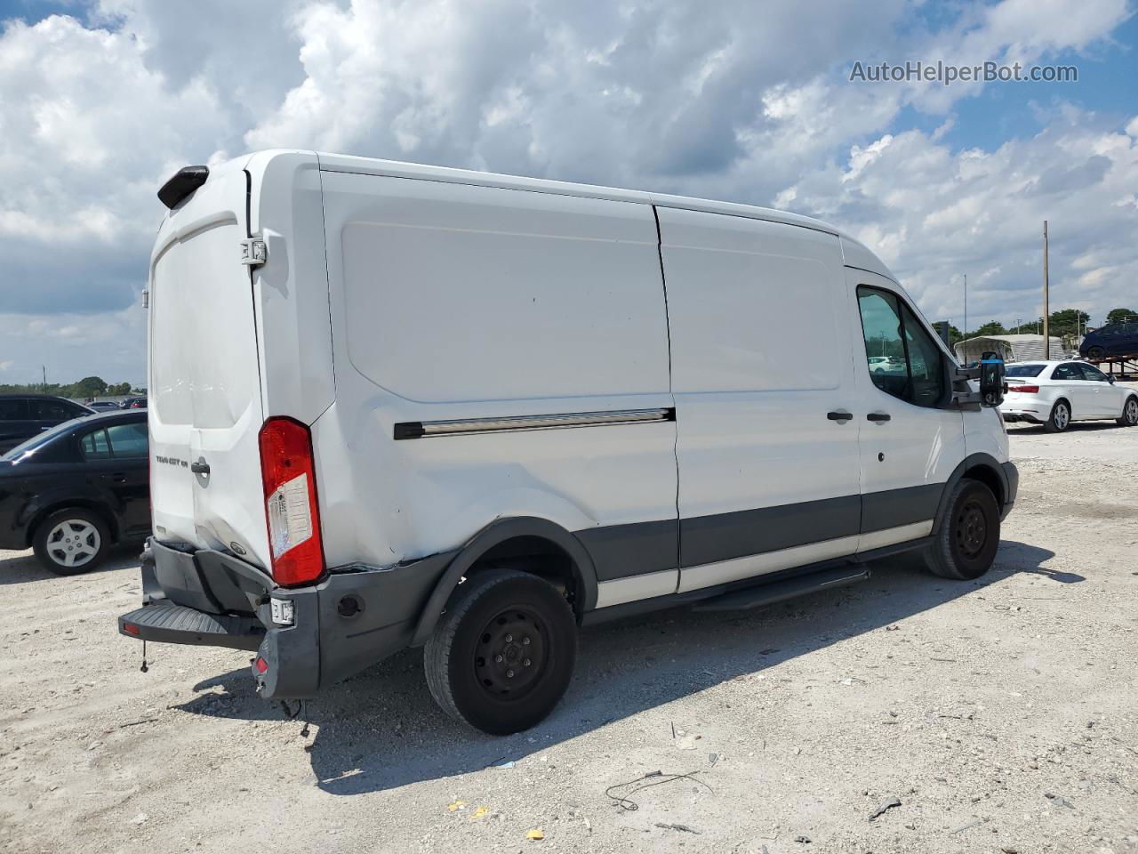 2018 Ford Transit T-150 White vin: 1FTYE2CG5JKA62718