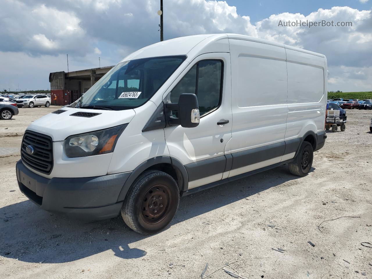 2018 Ford Transit T-150 White vin: 1FTYE2CG5JKA62718