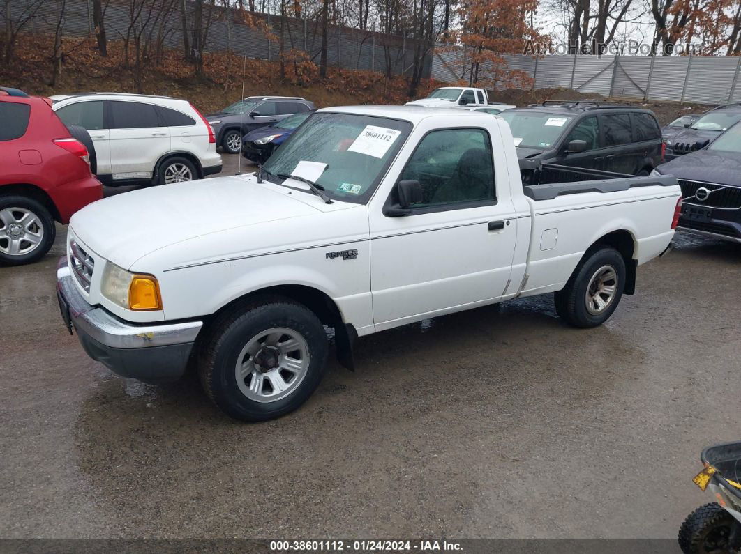 2001 Ford Ranger Xl/xlt/xlt Appearance White vin: 1FTYR10C61TA33397