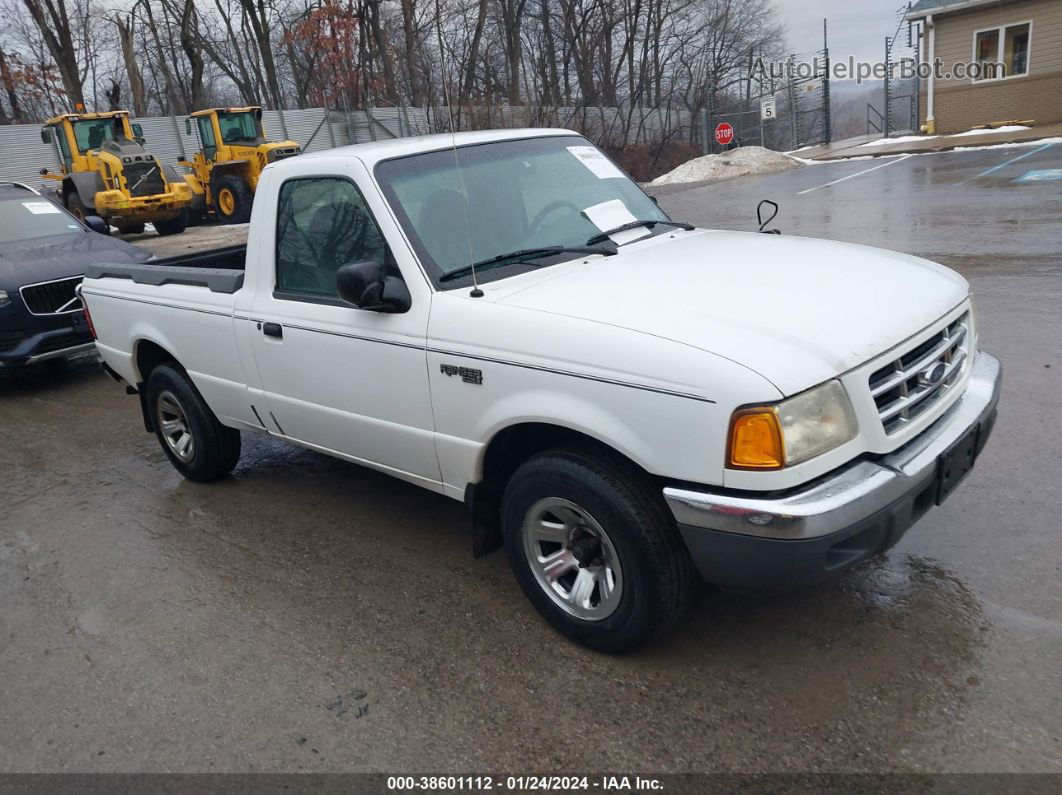 2001 Ford Ranger Xl/xlt/xlt Appearance White vin: 1FTYR10C61TA33397