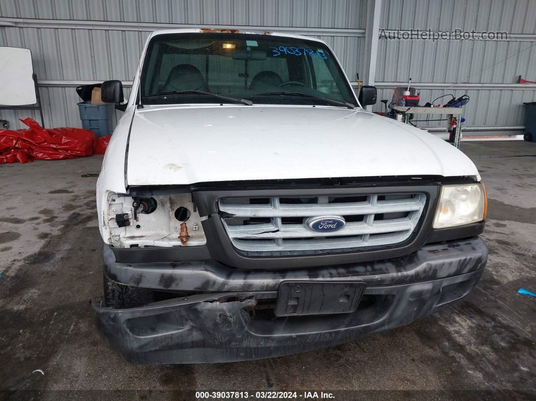 2001 Ford Ranger Edge/xl/xlt White vin: 1FTYR10U01PA96142