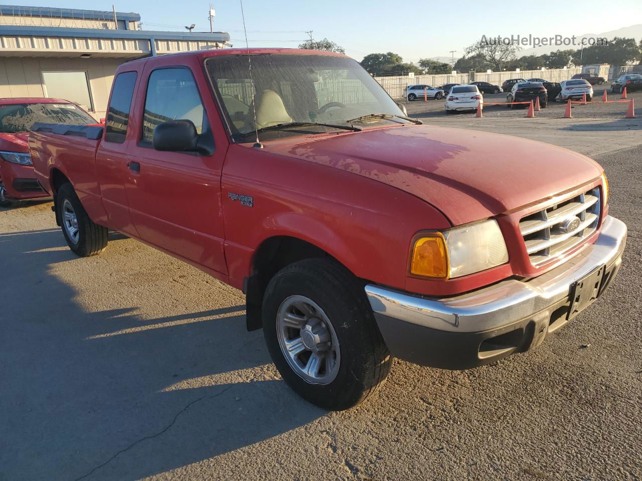 2001 Ford Ranger Red vin: 1FTYR10U11PB55263