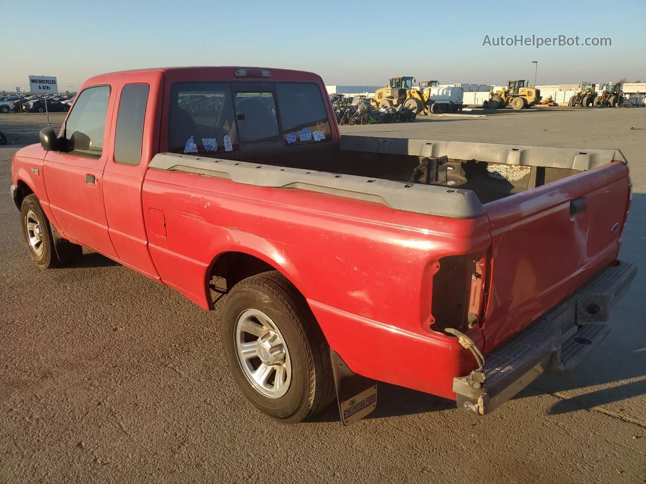 2001 Ford Ranger Red vin: 1FTYR10U11PB55263