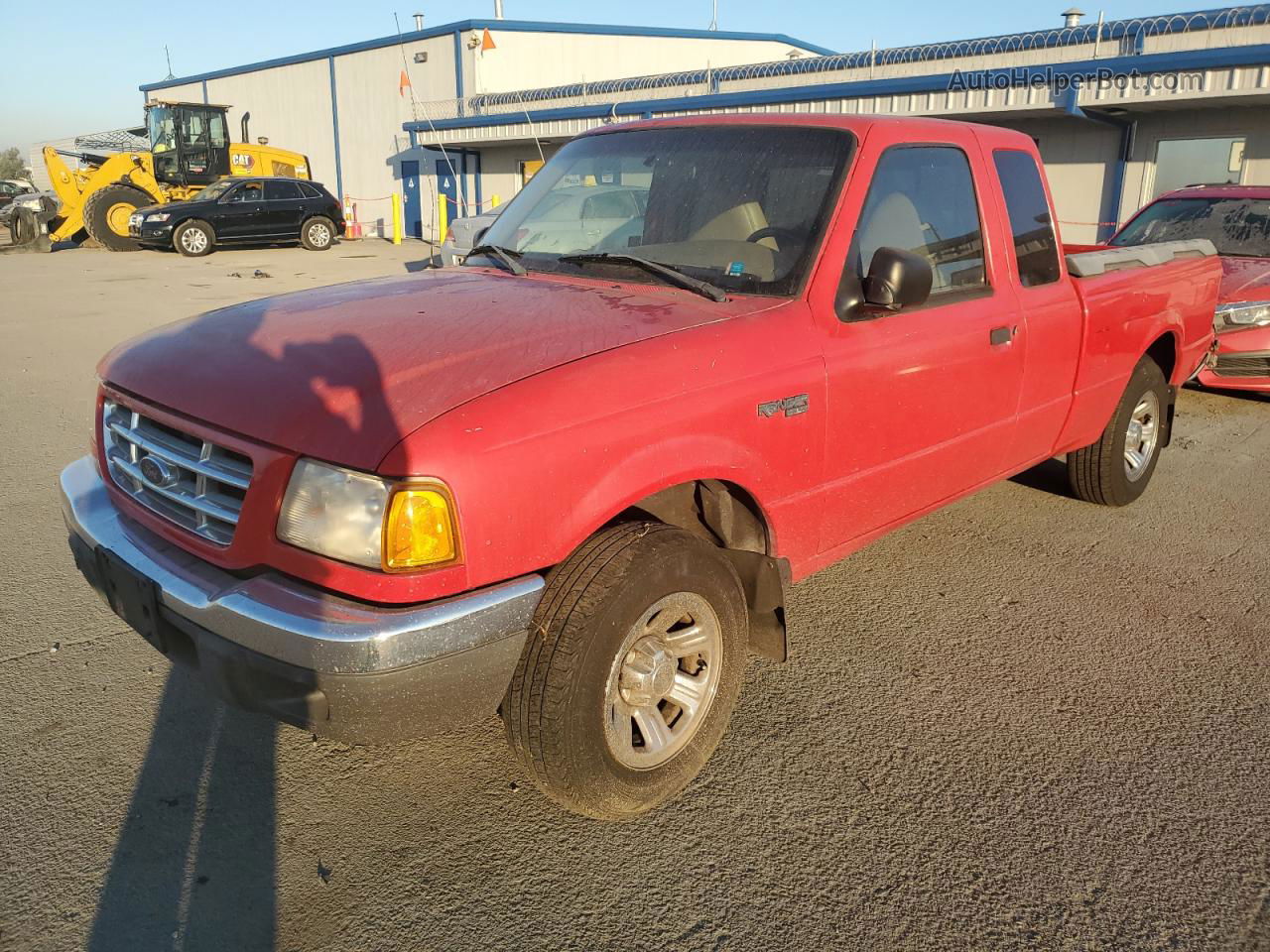 2001 Ford Ranger Red vin: 1FTYR10U11PB55263