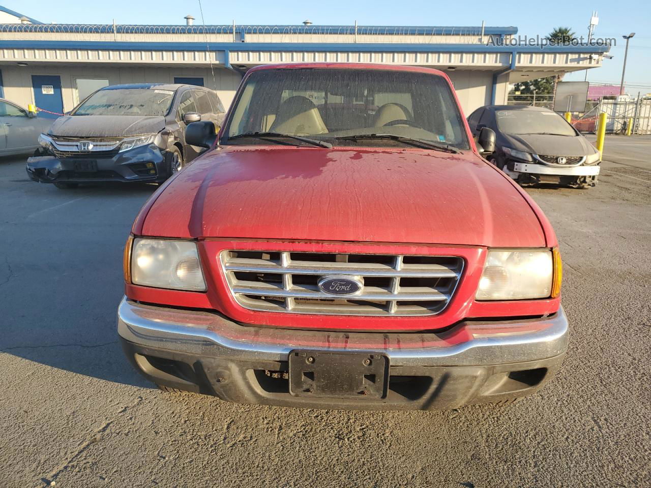 2001 Ford Ranger Red vin: 1FTYR10U11PB55263