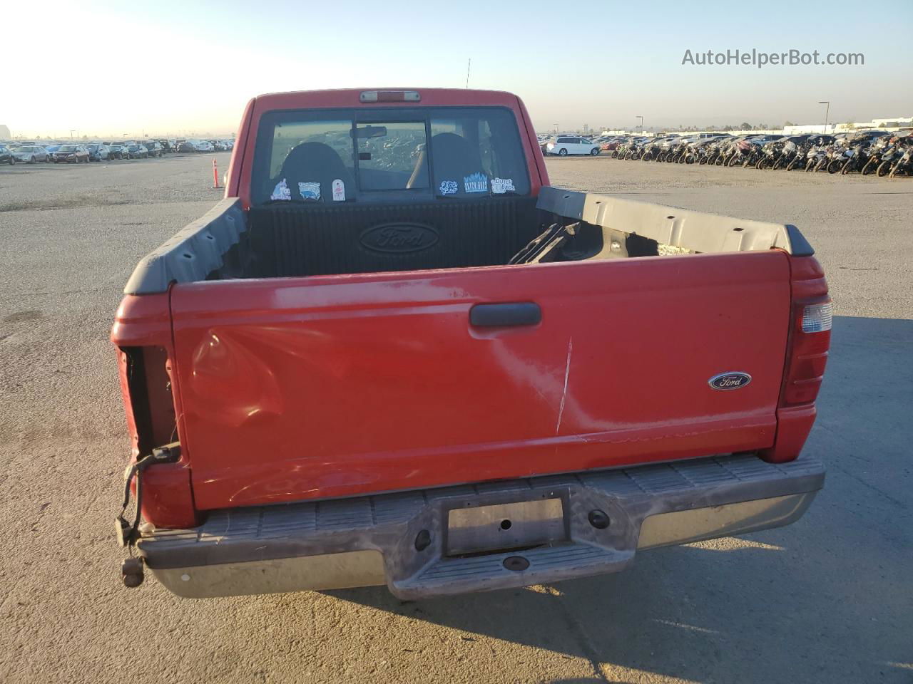 2001 Ford Ranger Red vin: 1FTYR10U11PB55263