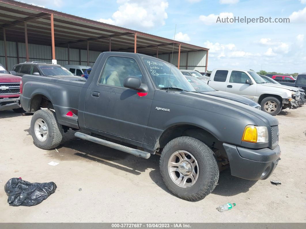 2001 Ford Ranger Xl/xlt Black vin: 1FTYR10U61TA16009