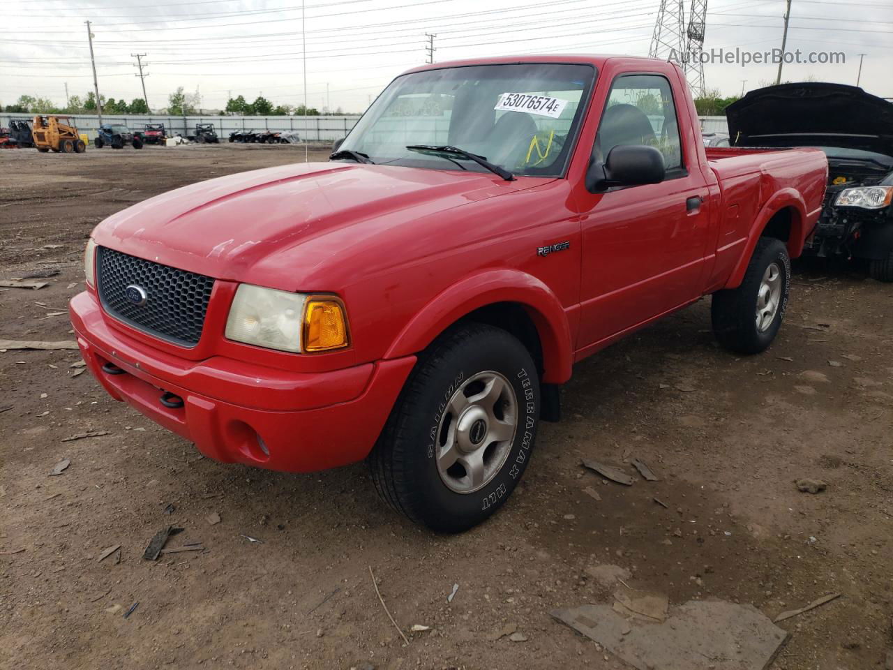 2001 Ford Ranger  Red vin: 1FTYR11U31PA44910