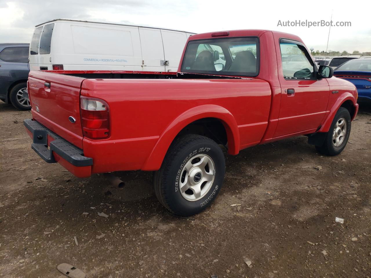 2001 Ford Ranger  Red vin: 1FTYR11U31PA44910