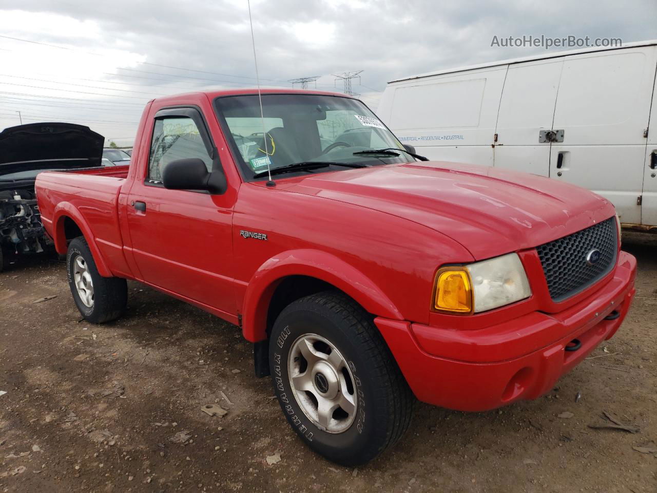 2001 Ford Ranger  Red vin: 1FTYR11U31PA44910