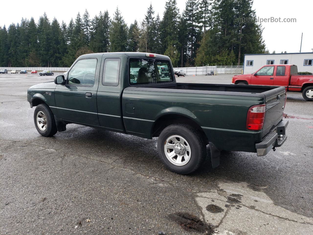 2001 Ford Ranger Super Cab Green vin: 1FTYR14U21PB01786