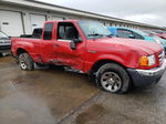 2001 Ford Ranger Super Cab Red vin: 1FTYR14U61TA58920