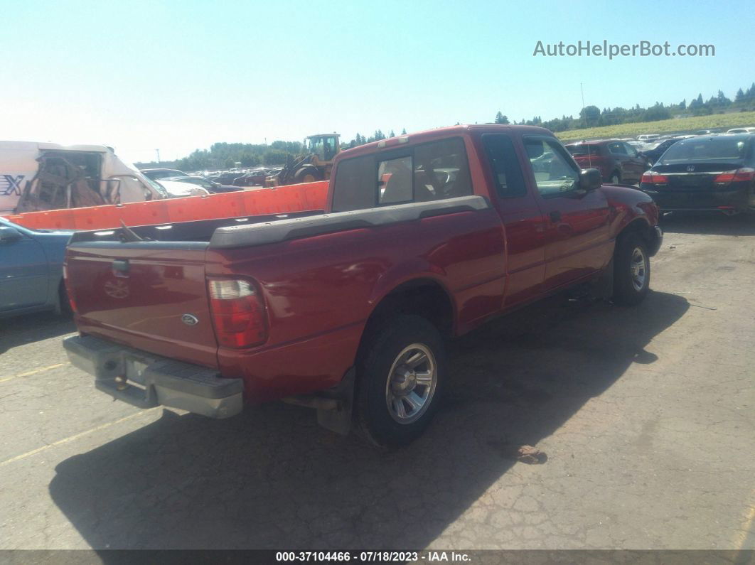 2001 Ford Ranger Xl/xlt Red vin: 1FTYR14U91PA79298