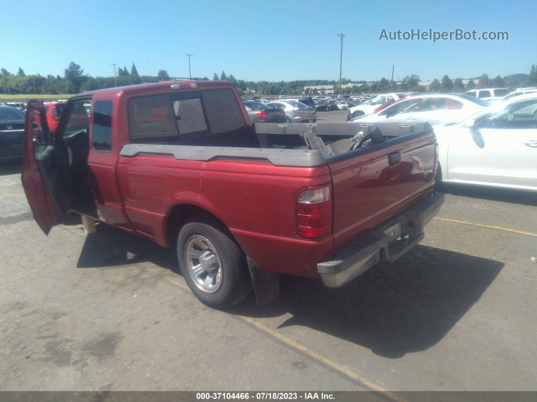 2001 Ford Ranger Xl/xlt Red vin: 1FTYR14U91PA79298