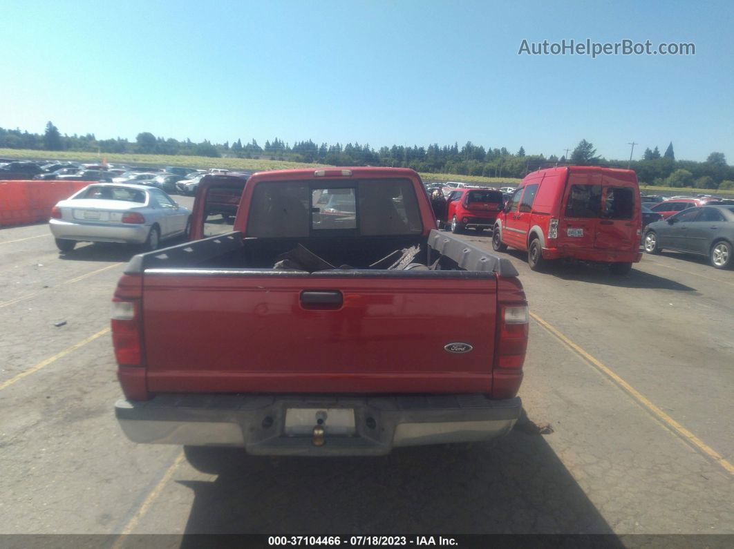 2001 Ford Ranger Xl/xlt Red vin: 1FTYR14U91PA79298