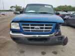 2001 Ford Ranger Super Cab Blue vin: 1FTYR14V61PB11052