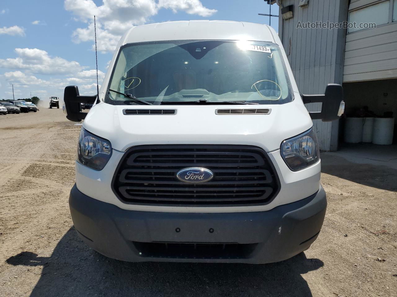 2018 Ford Transit T-250 White vin: 1FTYR2CG2JKA00732