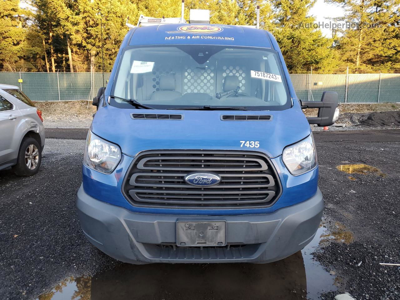 2018 Ford Transit T-250 Blue vin: 1FTYR2CM1JKA48762