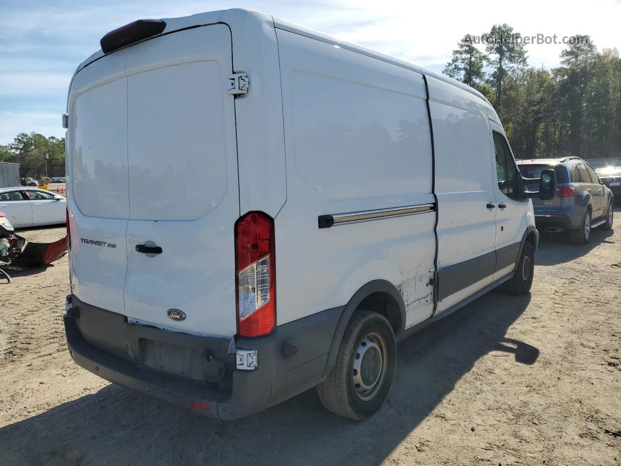 2018 Ford Transit T-250 Белый vin: 1FTYR2CM5JKB27805