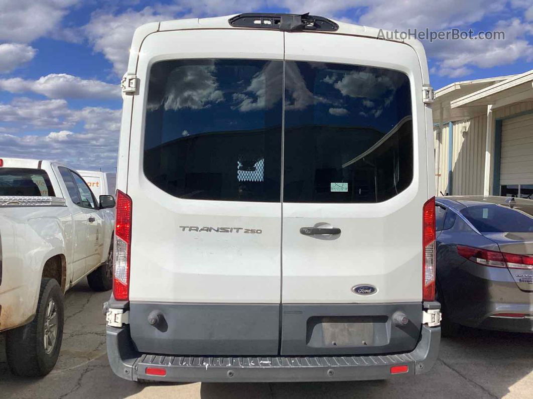 2018 Ford Transit T-250 White vin: 1FTYR2CM9JKB13163
