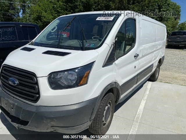 2016 Ford Transit Cargo Van White vin: 1FTYR2ZM2GKB27986