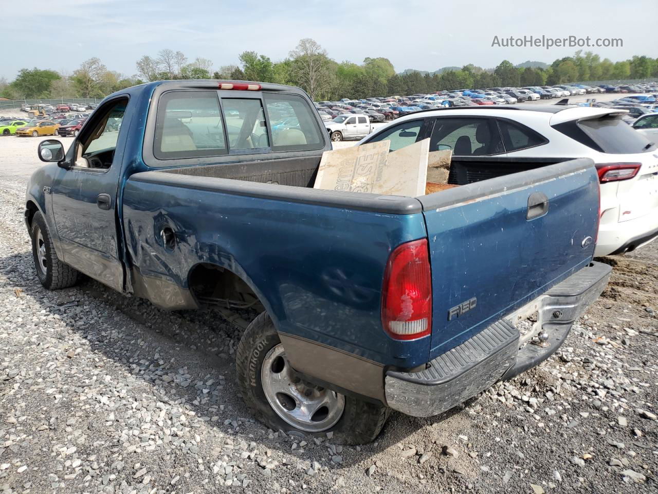 2001 Ford F150  Green vin: 1FTZF17211NB27315