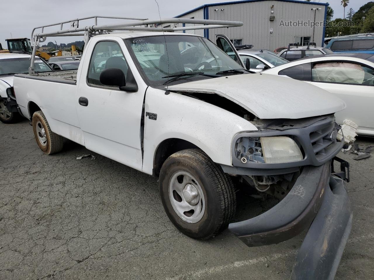 2001 Ford F150  White vin: 1FTZF17291NB08995