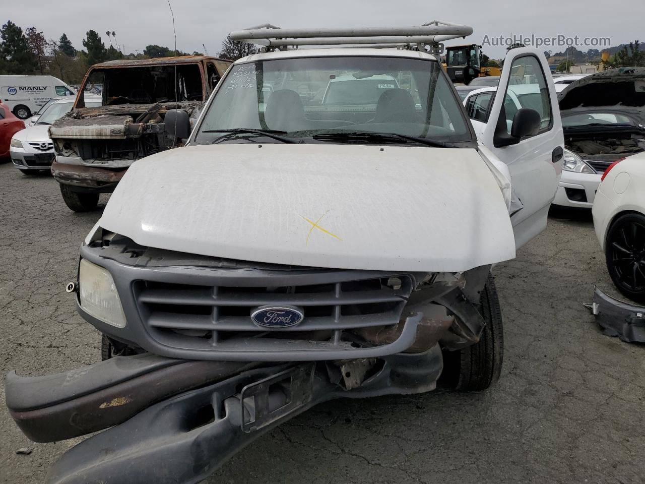 2001 Ford F150  White vin: 1FTZF17291NB08995