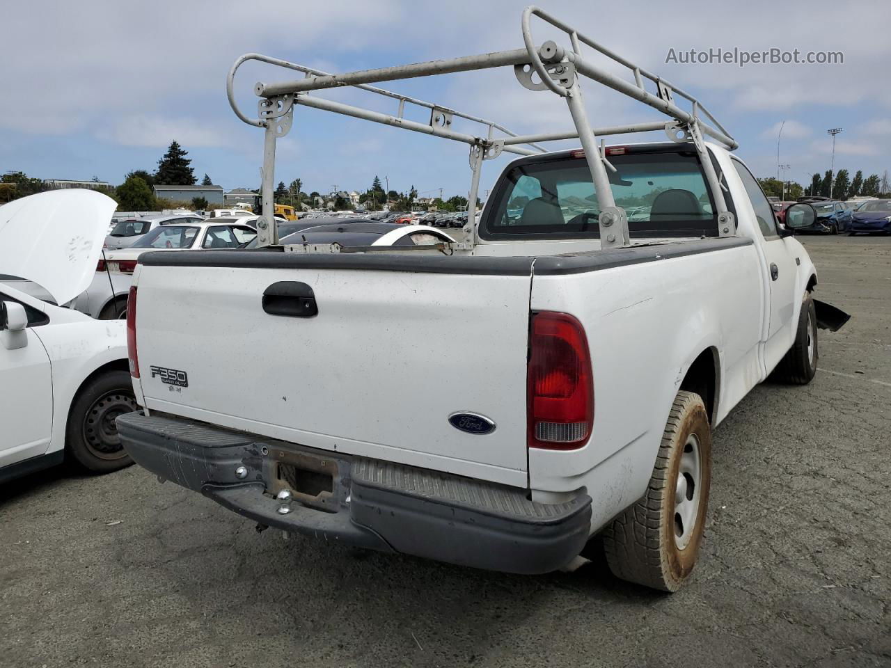 2001 Ford F150  White vin: 1FTZF17291NB08995