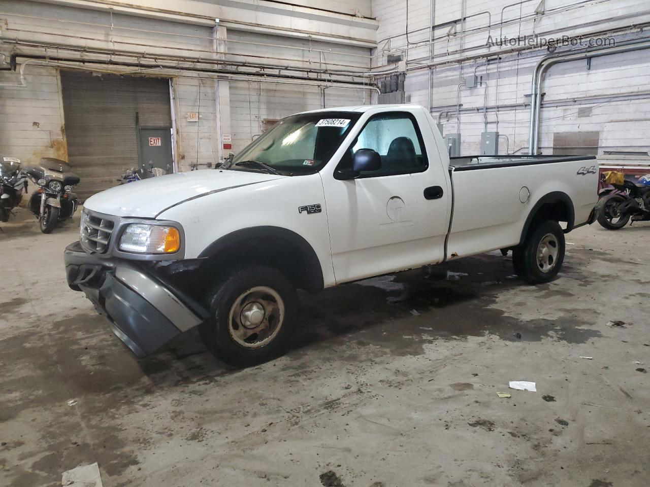 2001 Ford F150  White vin: 1FTZF18291NB98745