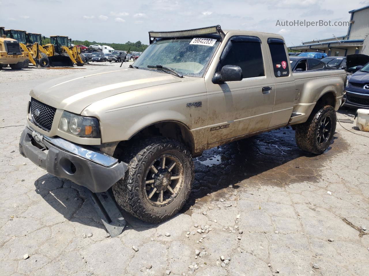 2001 Ford Ranger Super Cab Gold vin: 1FTZR15E01PB76207