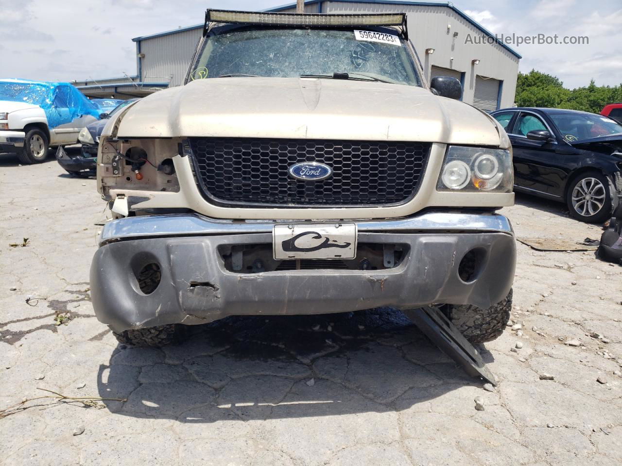 2001 Ford Ranger Super Cab Gold vin: 1FTZR15E01PB76207