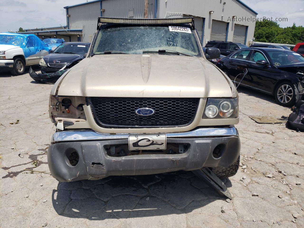 2001 Ford Ranger Super Cab Gold vin: 1FTZR15E01PB76207