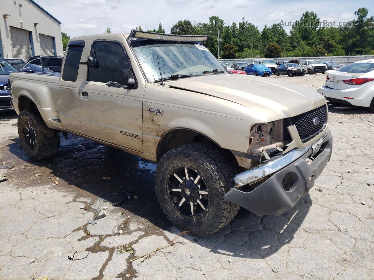 2001 Ford Ranger Super Cab Gold vin: 1FTZR15E01PB76207