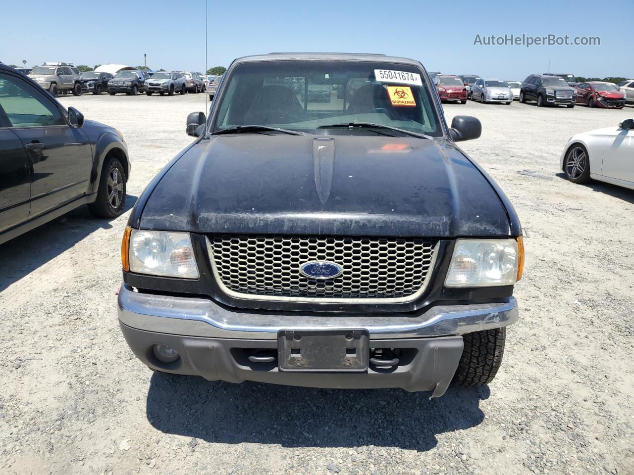 2001 Ford Ranger Super Cab Black vin: 1FTZR15E01TA37542