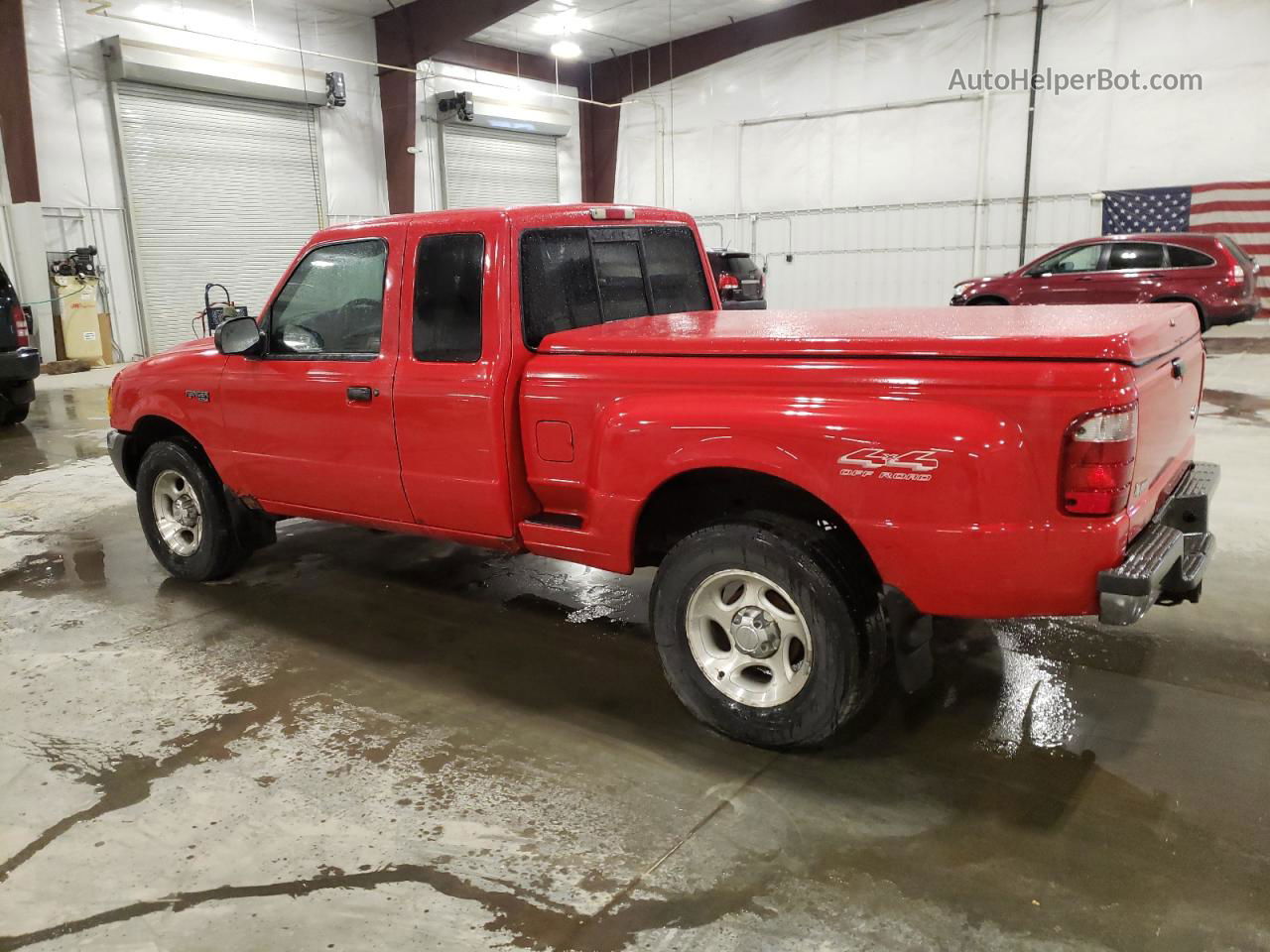 2001 Ford Ranger Super Cab Red vin: 1FTZR15E31PA93807
