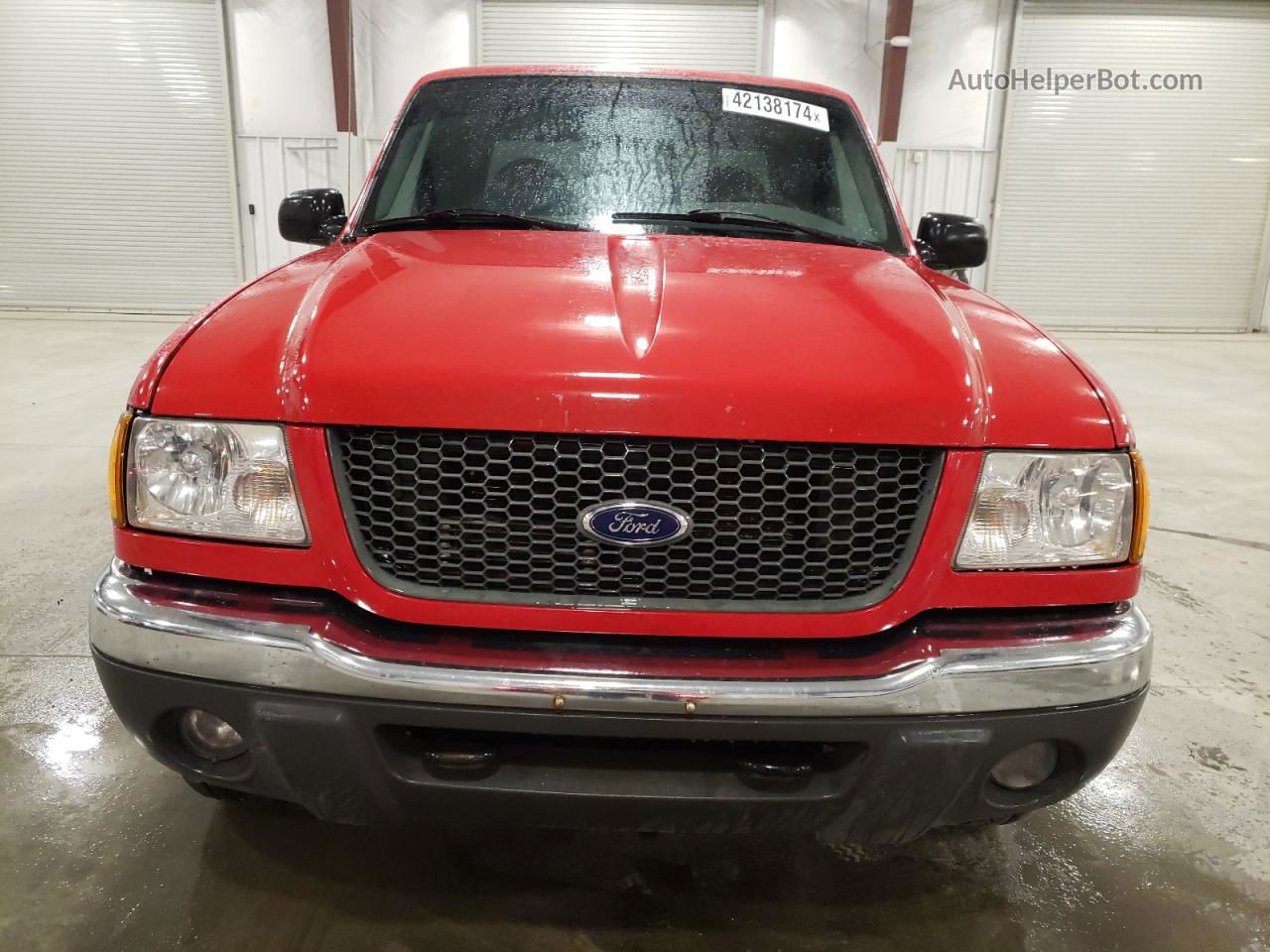 2001 Ford Ranger Super Cab Red vin: 1FTZR15E31PA93807