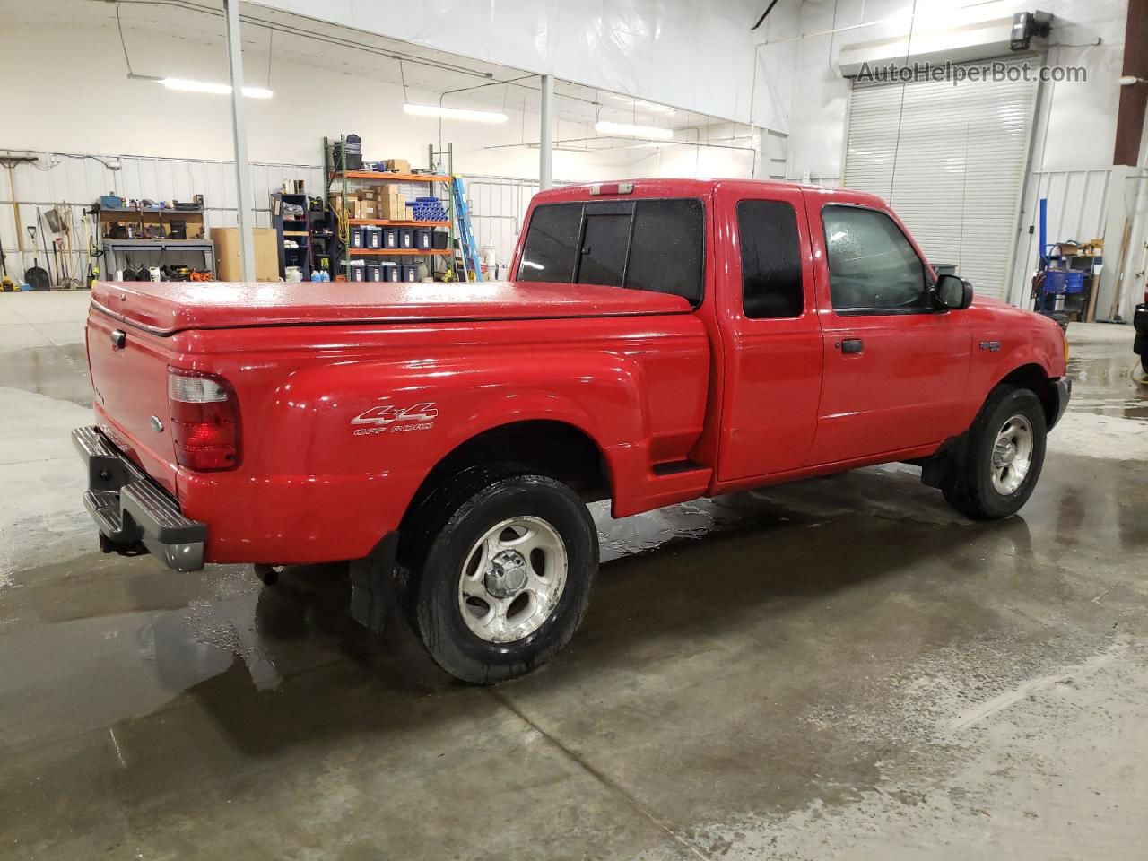 2001 Ford Ranger Super Cab Red vin: 1FTZR15E31PA93807