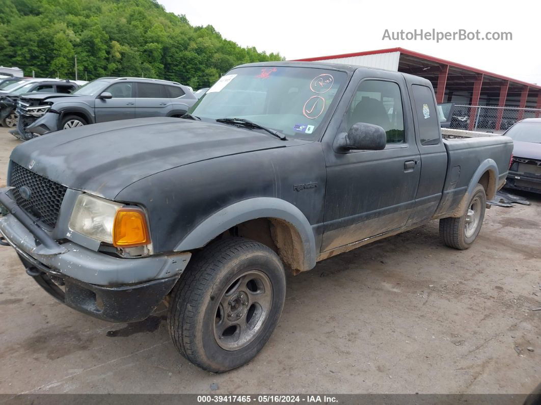 2001 Ford Ranger Edge/xlt Black vin: 1FTZR15E31TA81180