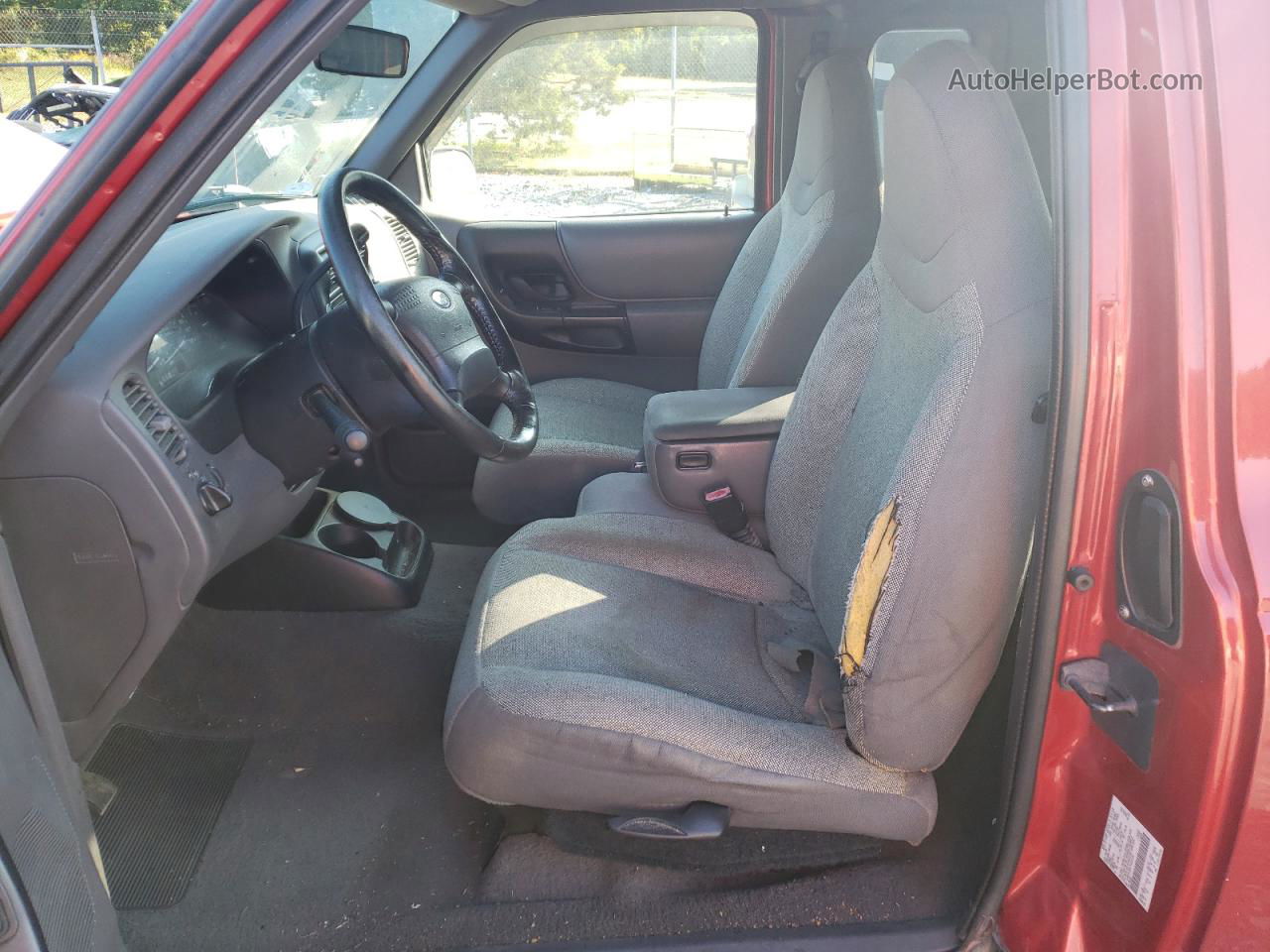 2001 Ford Ranger Super Cab Maroon vin: 1FTZR15E51TA04195