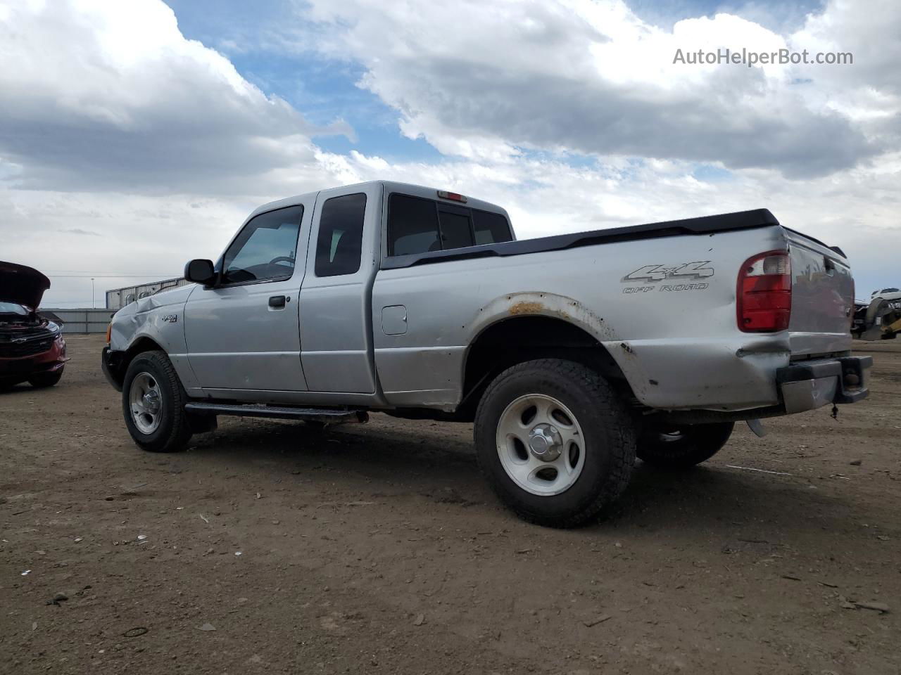 2001 Ford Ranger Super Cab Silver vin: 1FTZR15E91PB12117