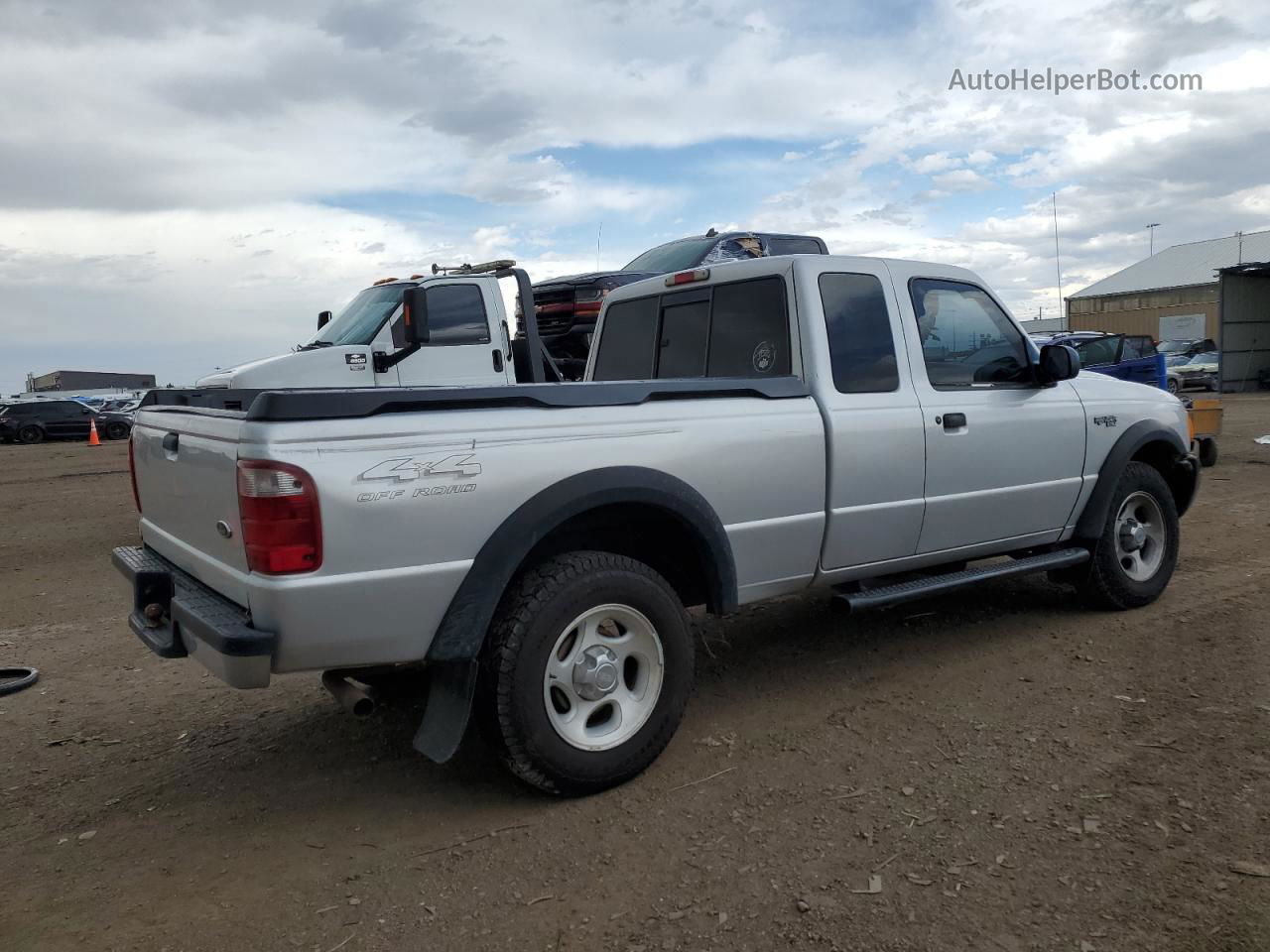 2001 Ford Ranger Super Cab Silver vin: 1FTZR15E91PB12117